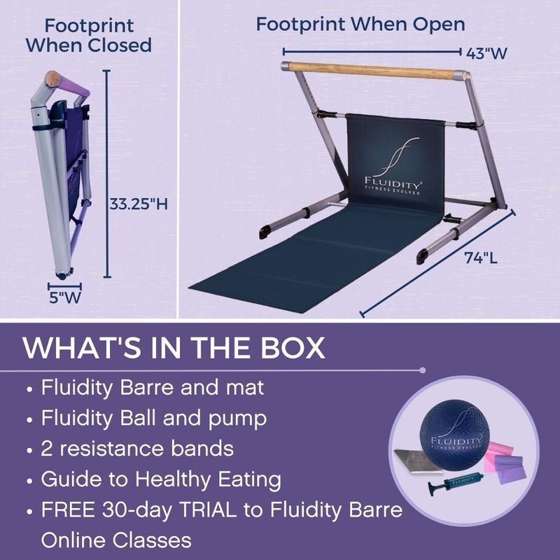 Fluidity Barre Yoga / Pilates / Ballet Bar System